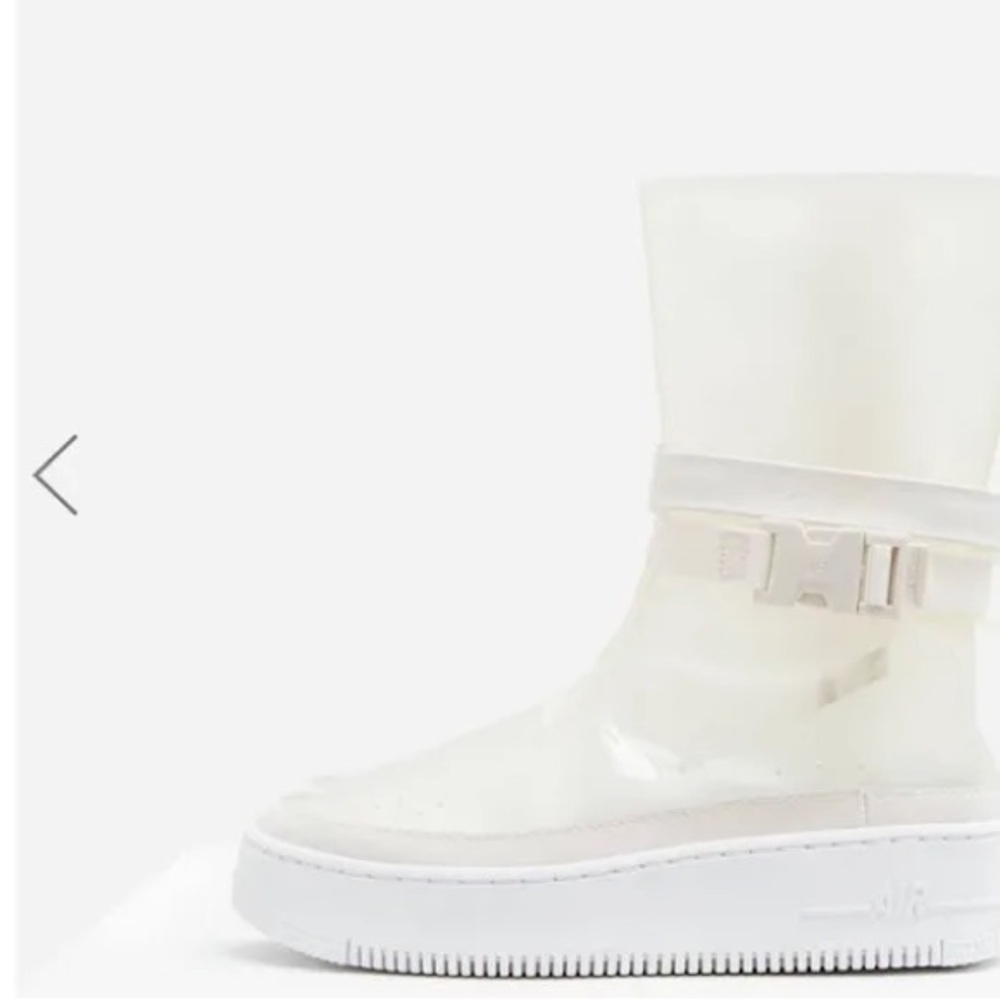 Nike Air Force 1 Sage Hi LX Clear Boot NIB - The Force Is Female - Women Size 7